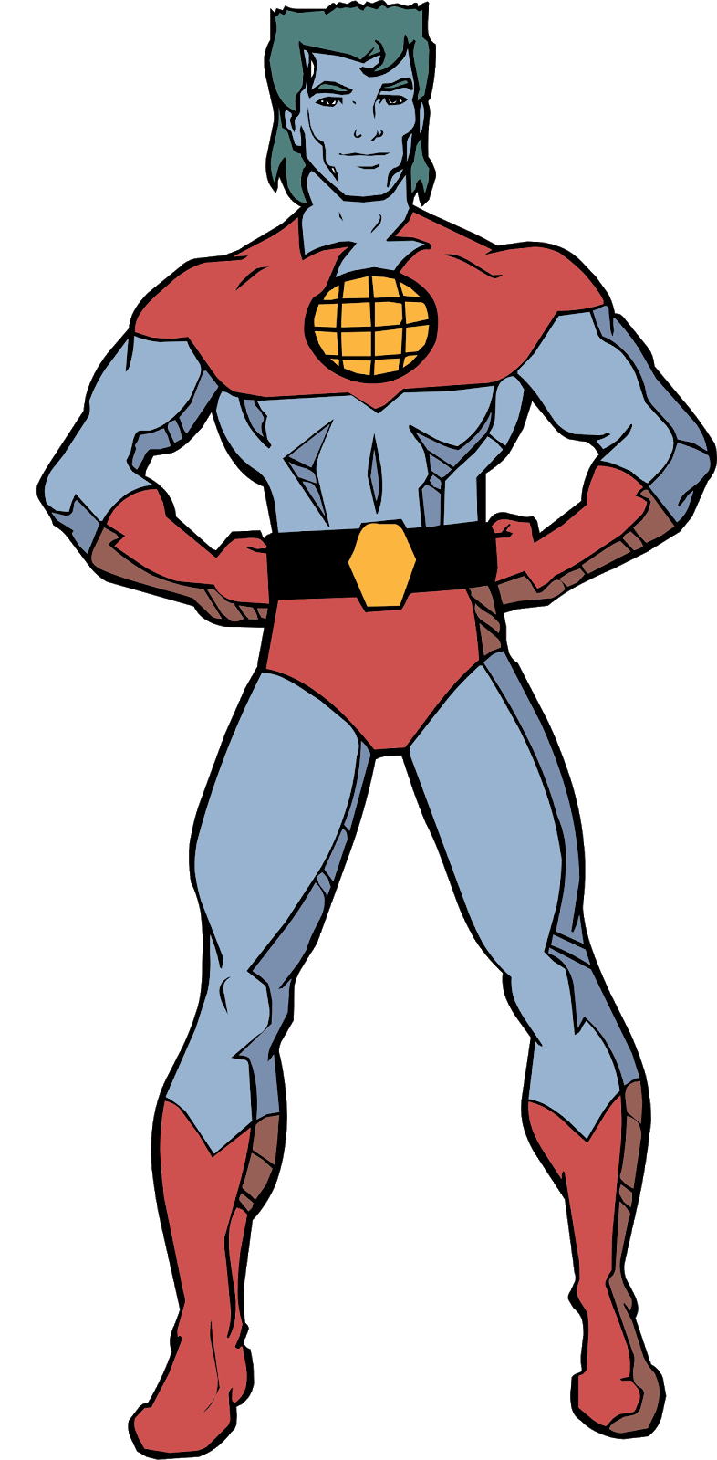 Captain Planet Render by organiza on DeviantArt