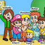 The Super Mario Kids! (Plus Waluigi's Kid)