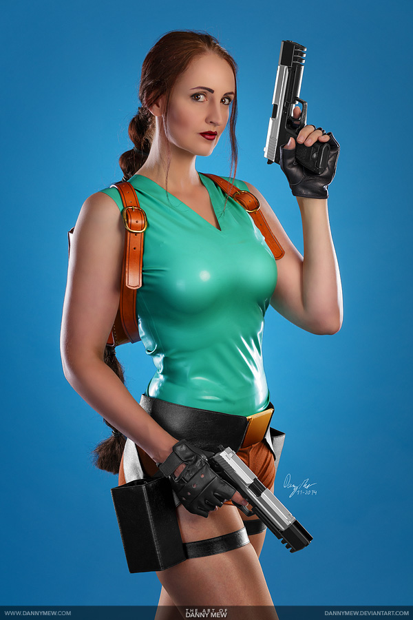 Lara Croft Promotional Model Cosplay