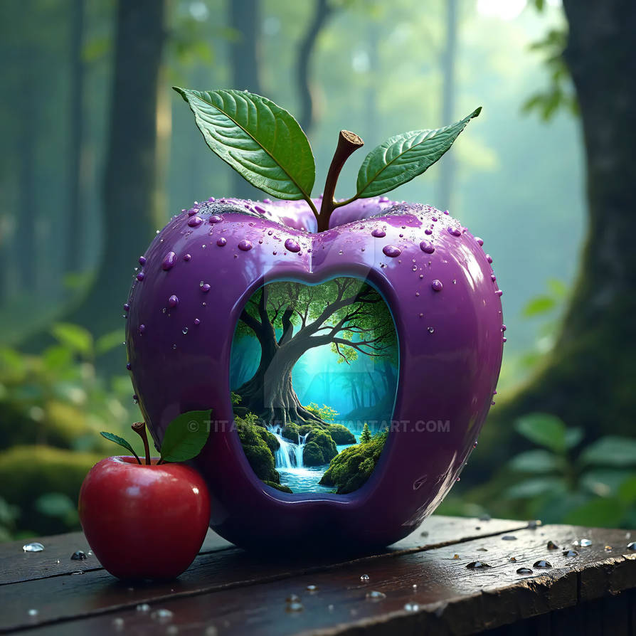 Magic Star Appel Magical apple by TitansHead on DeviantArt