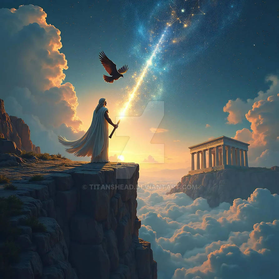 Exploding Stars Zeus Zeus and the Creation of the Stars by TitansHead on DeviantArt