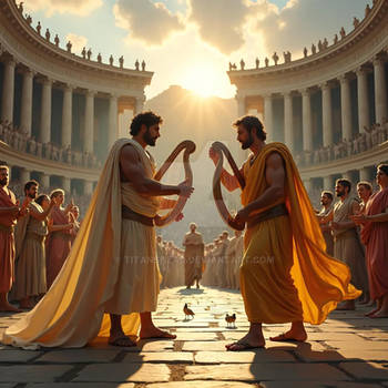 Apollo and the Duel of the Lyres