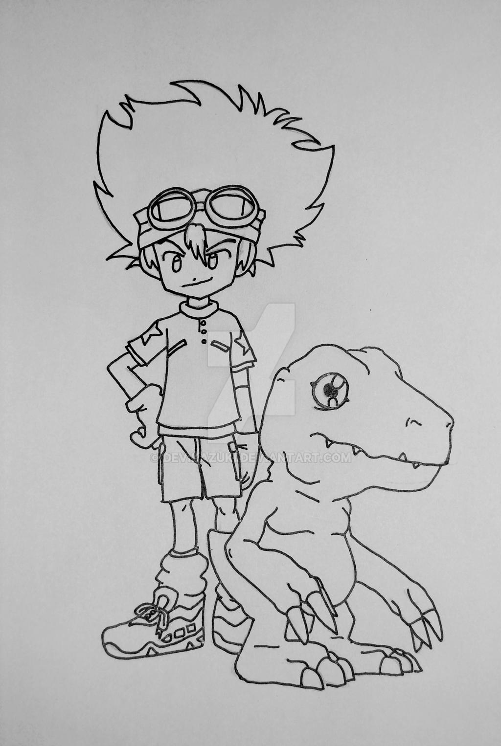 Deviantart Reference Digimon Digimon by DeviKazuki on DeviantArt