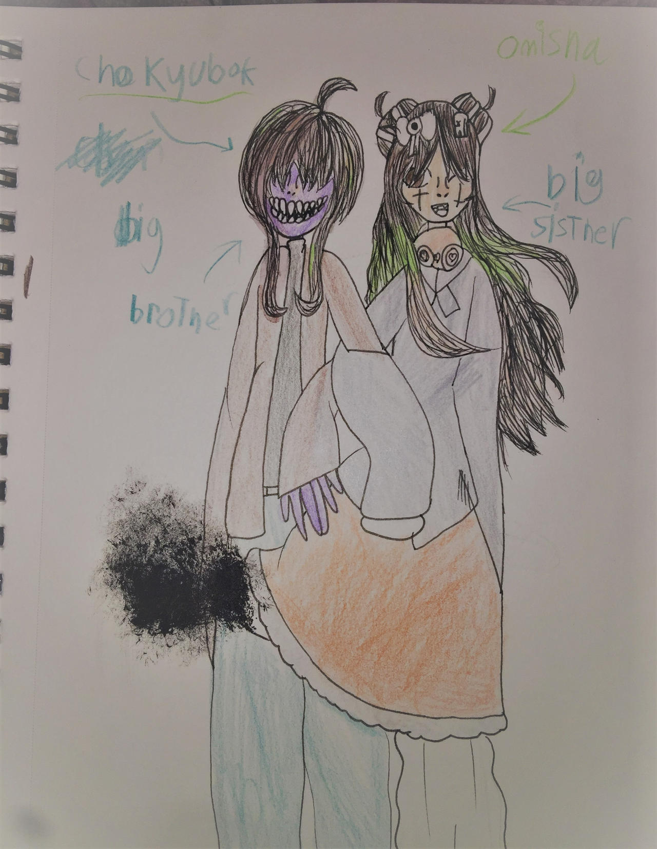 big brother and big sister by Bloodmoonsoul667 on DeviantArt