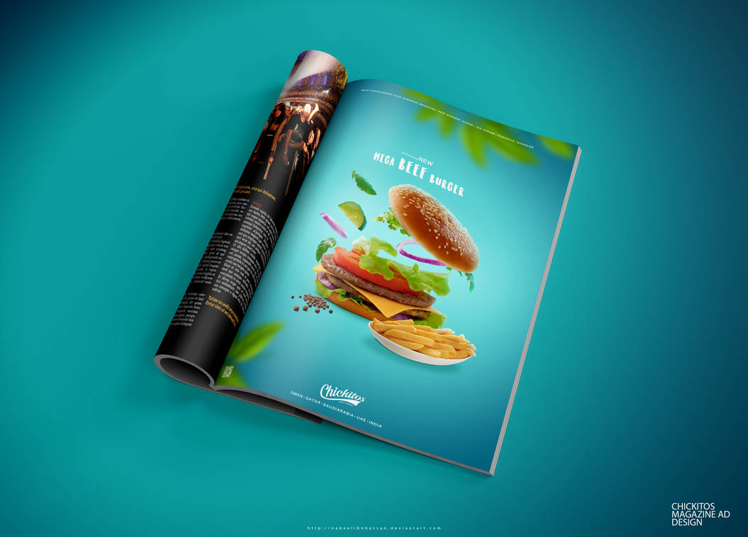 Download Chickitos Magazine Ad Mockup by nabeelIbnHassan on DeviantArt
