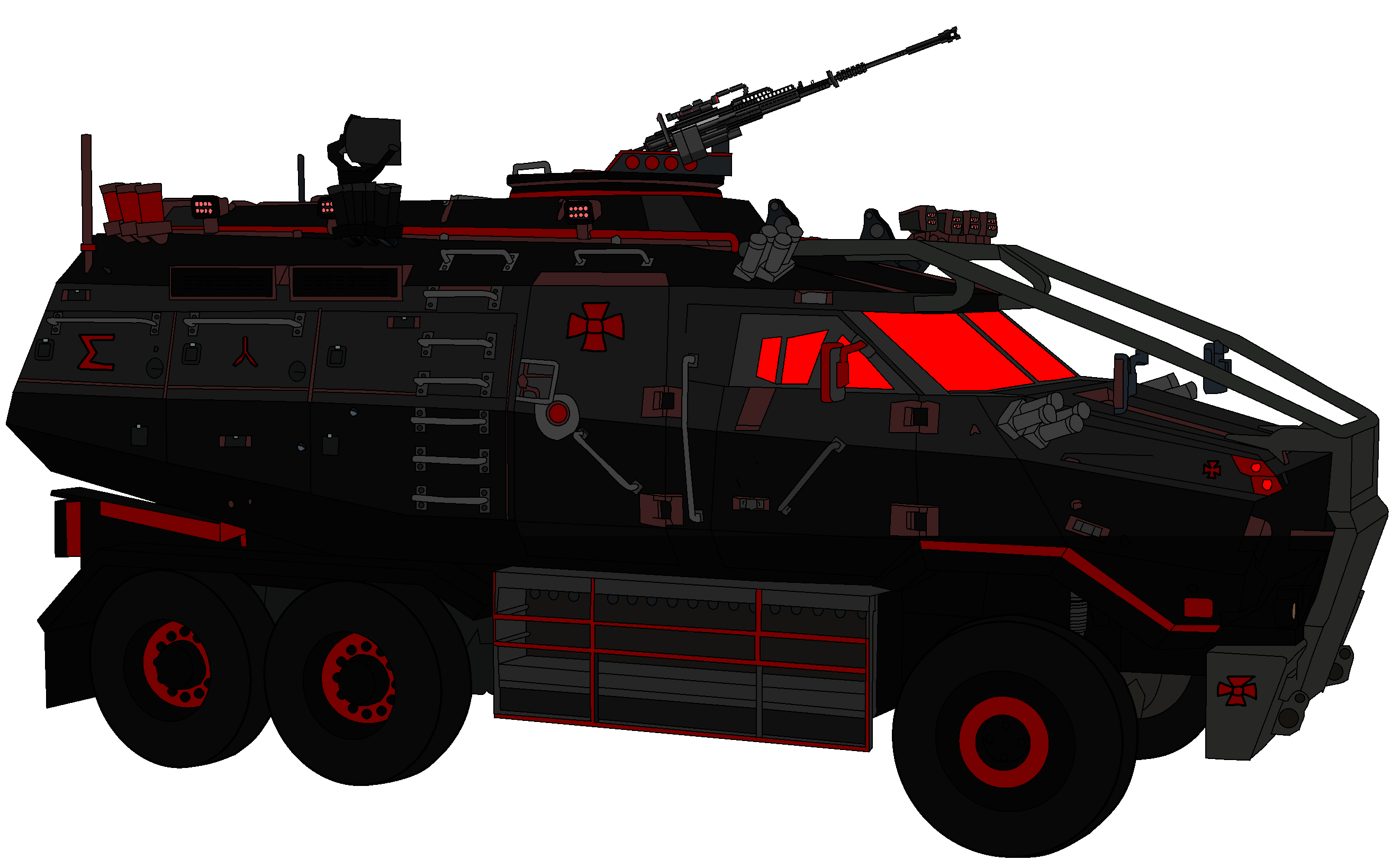 Imperial Army Riot Control Vehicle by GreatHeartsEmpire on DeviantArt