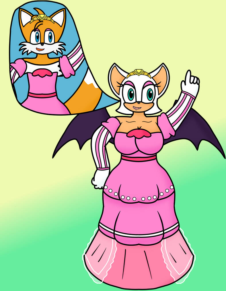 Rouge and Tails body swap #7 by BlearyStone56 on DeviantArt