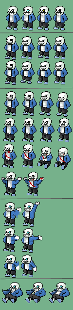 Sans Battle Sprite Angles by Addicted2Electronics on DeviantArt