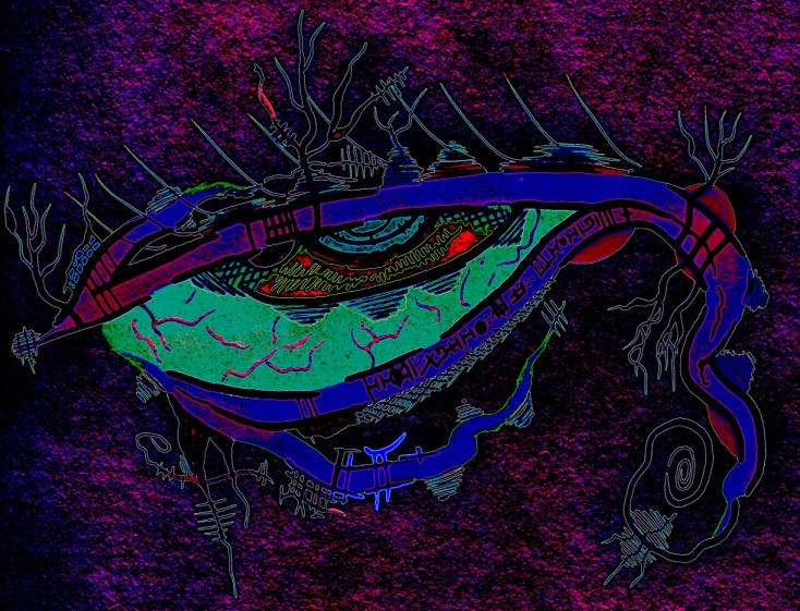 Void Eye Ritual An eye in the void by Cynical-Stranger on DeviantArt
