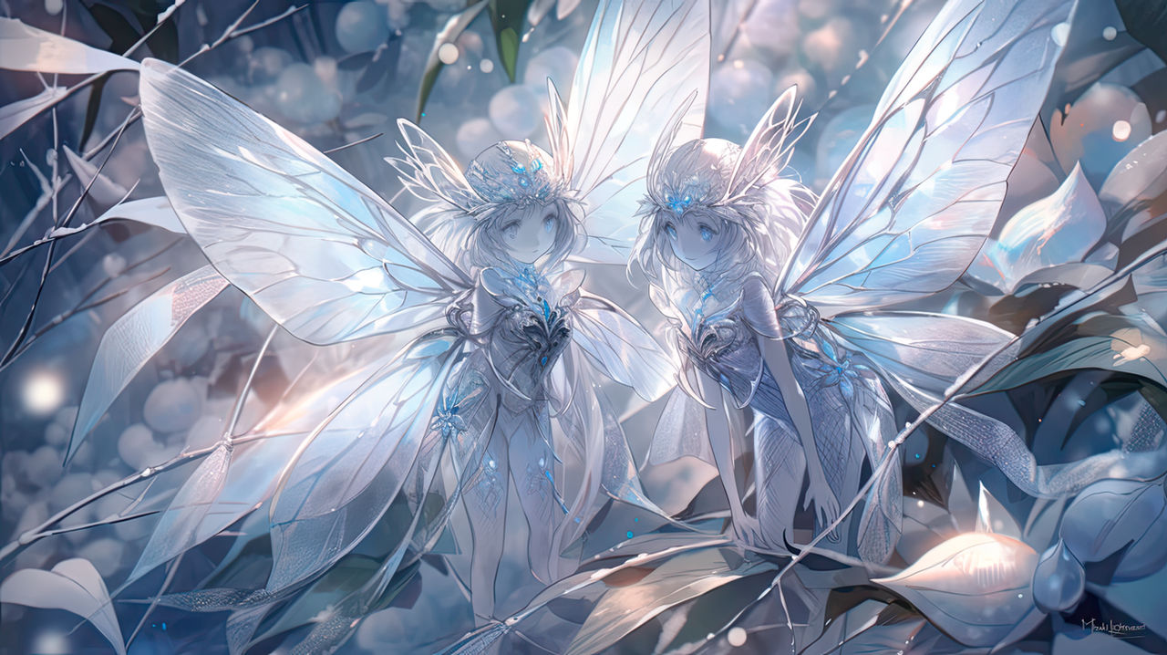 Snowpixie Snowie Snow Pixies/Fairies by Mizakiiarte on DeviantArt