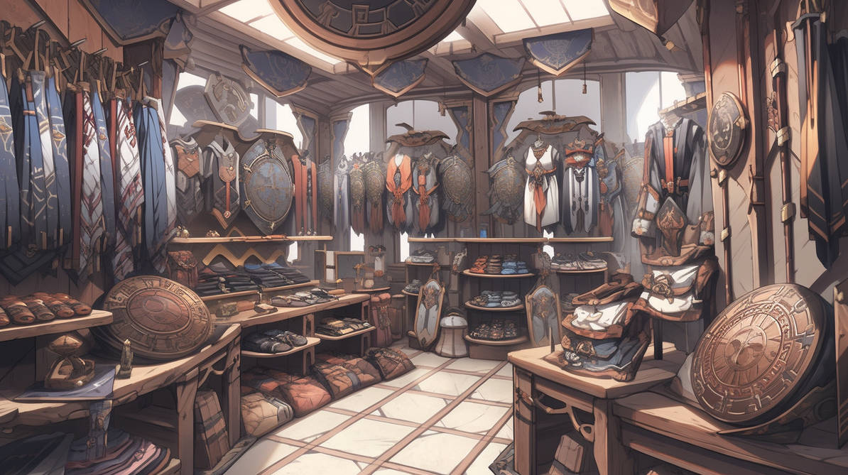 Armor Store Japanese Armor Shop by Mizakiiarte on DeviantArt