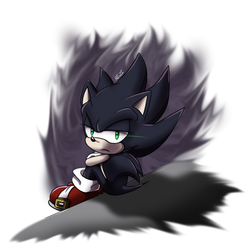 Sonic, Dark Boom by MidnightFire1222 
