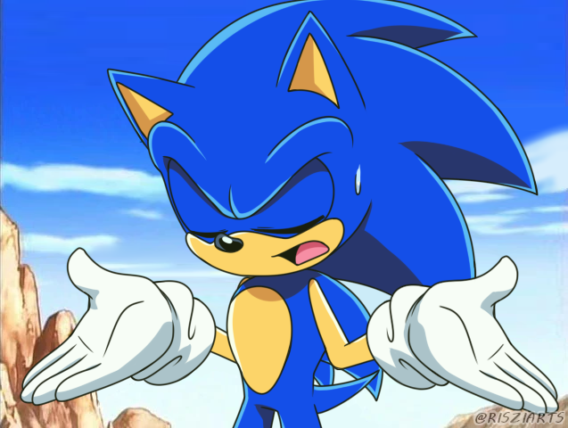 Lost In Rail Canyon — Sonic X redraw