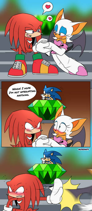 Knuxouge and Sonic