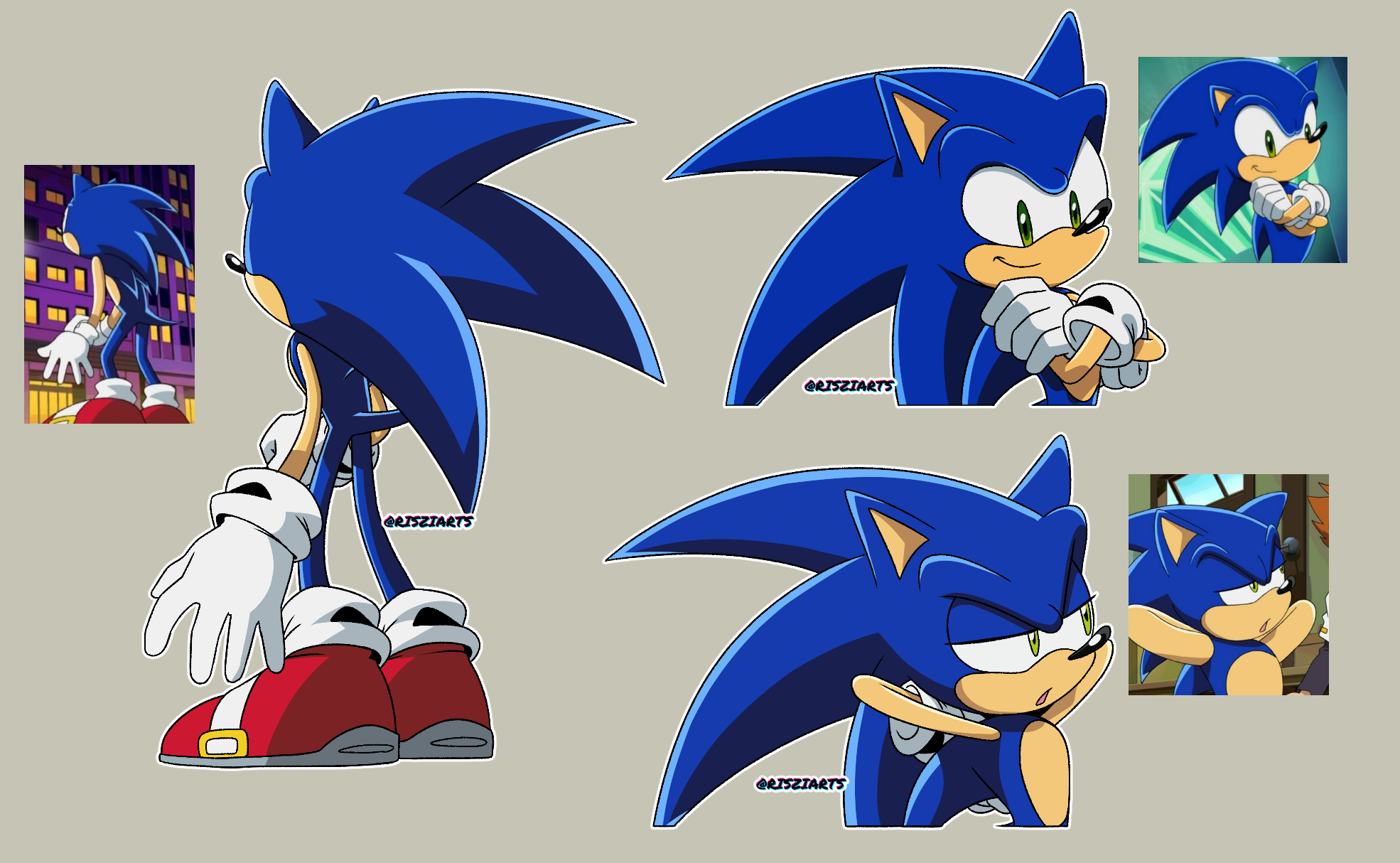 Sonic Rx Some SonicX redraws by RisziArts on DeviantArt