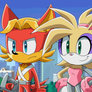 Antoine and Bunnie in Sonic X