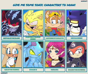 8 Sonic fanarts