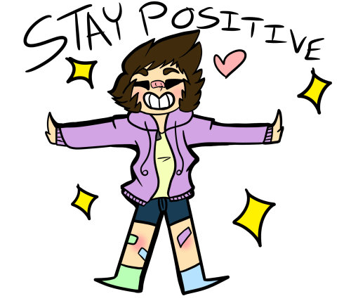 Stay positive gif by Un-Social on DeviantArt