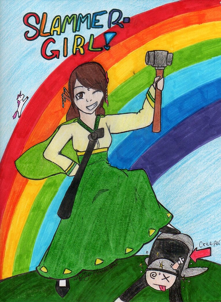 Deviantart Slamm Slammer Girl by Smitty-Mouse on DeviantArt