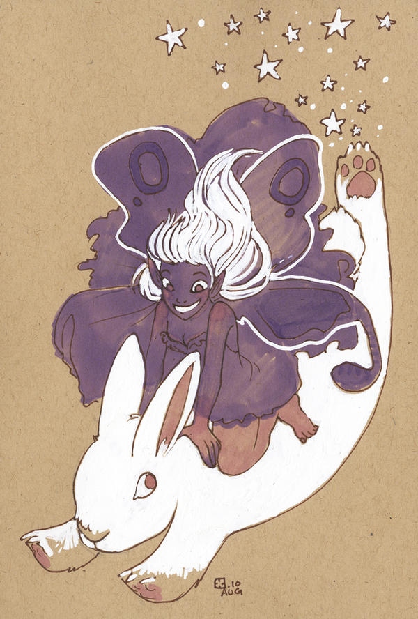 Fairy Rabbani Fairy and Rabbit by StressedJenny on DeviantArt