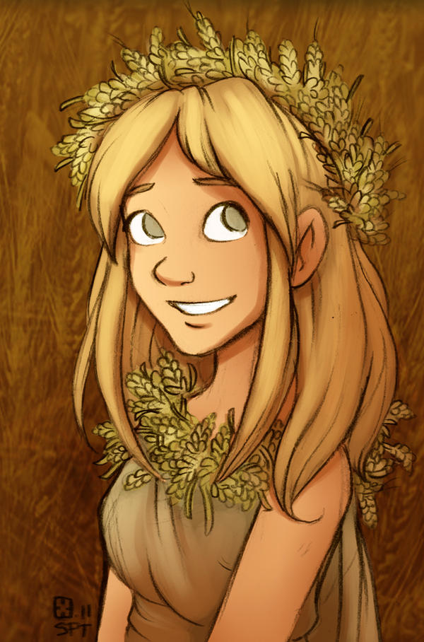 Elle Portrait by StressedJenny on DeviantArt