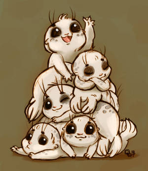 Selkie Pup Pile