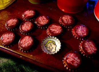 Fallout Bottlecap Prototypes