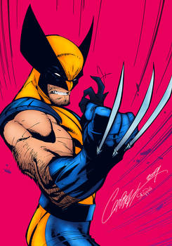 Wolverine Pinup Colours