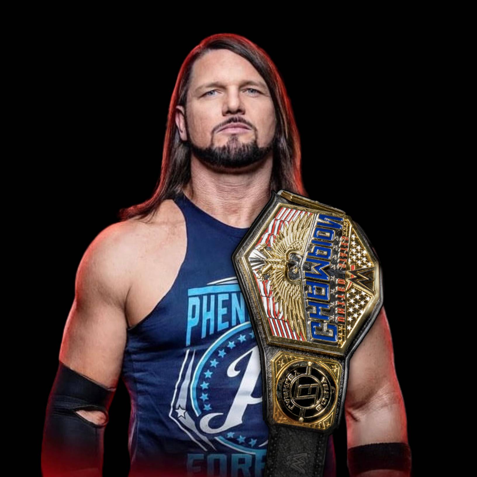 AJ Styles WWE 2K22 Custom Roster Image by MessiahMikeWWE on DeviantArt