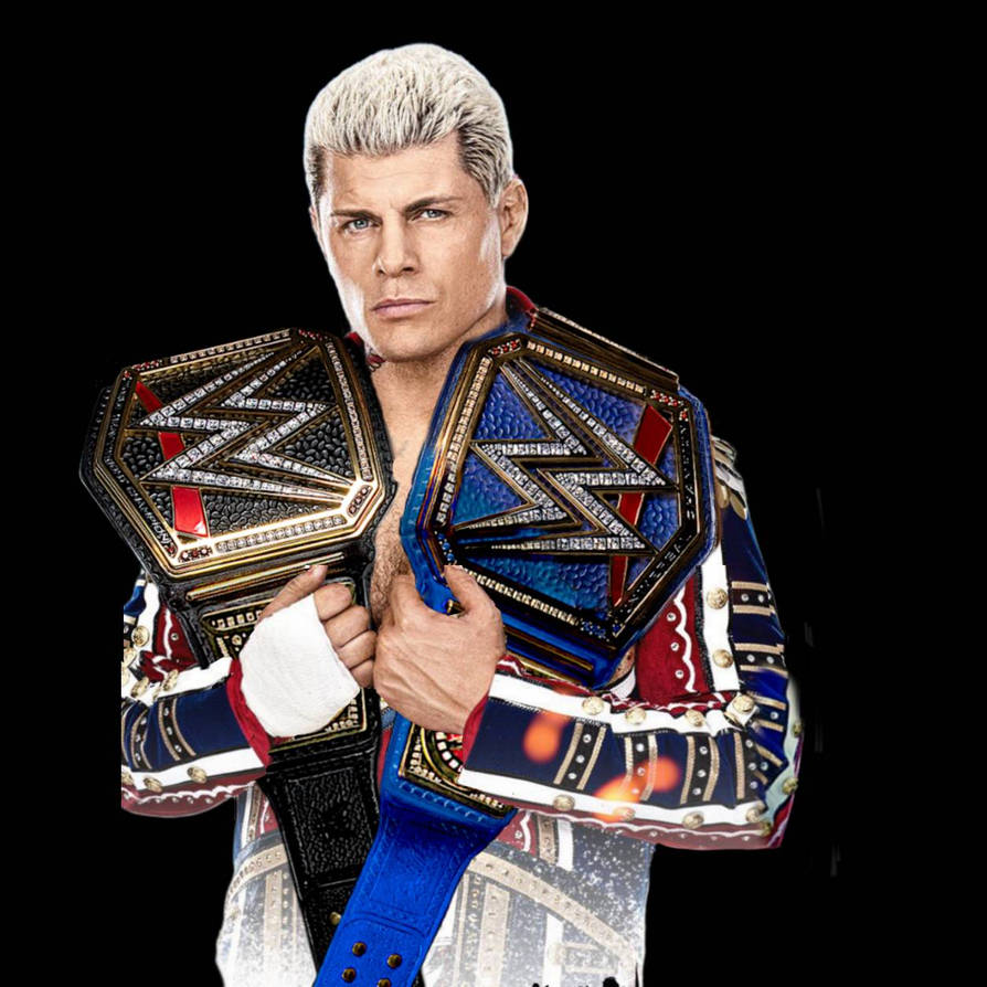 Cody Rudd Cody Rhodes Custom Undisputed Champion PNG 2023 by WrestleBeast11 on ...