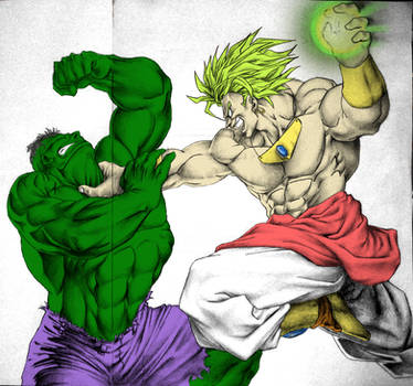 Broly vs Hulk