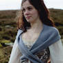 Corset and shawl