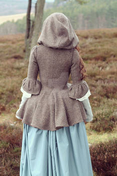 18th century Wool Coat with Hood