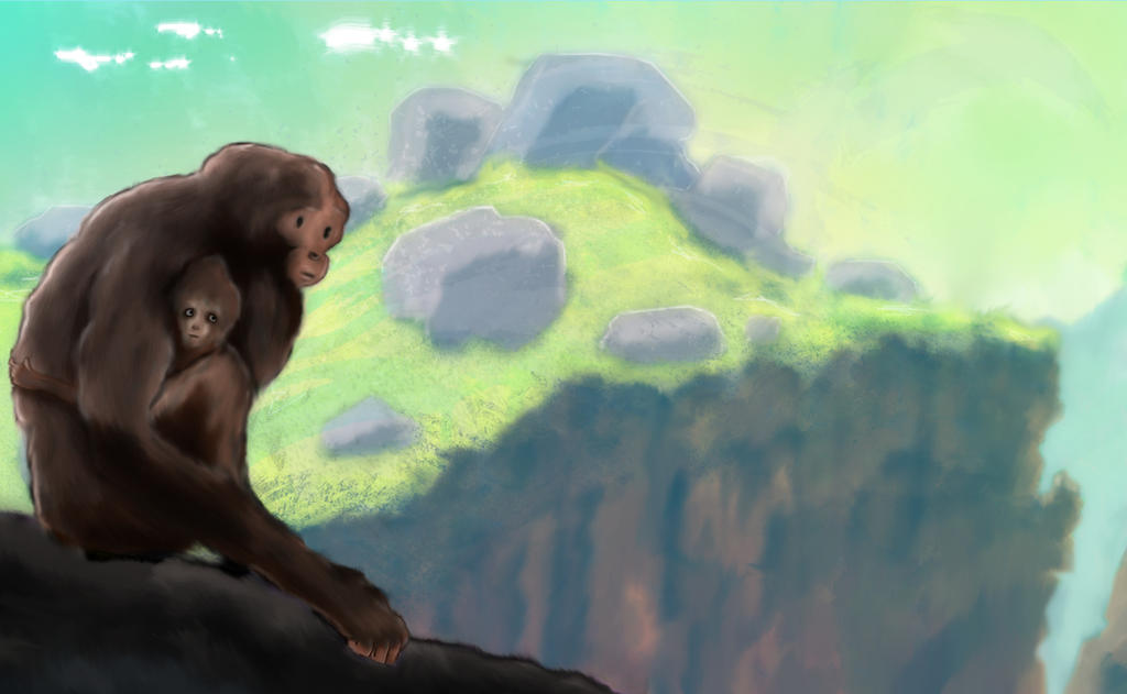 Spider Monkey Deviantart Spider Monkey by MarcusBinge on DeviantArt