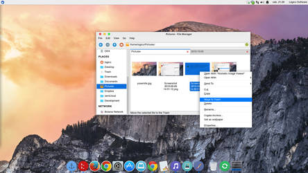 Xosemite - OS X Yosemite on XFCE