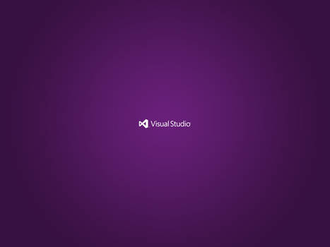 Minimal Visual Studio Wallpaper