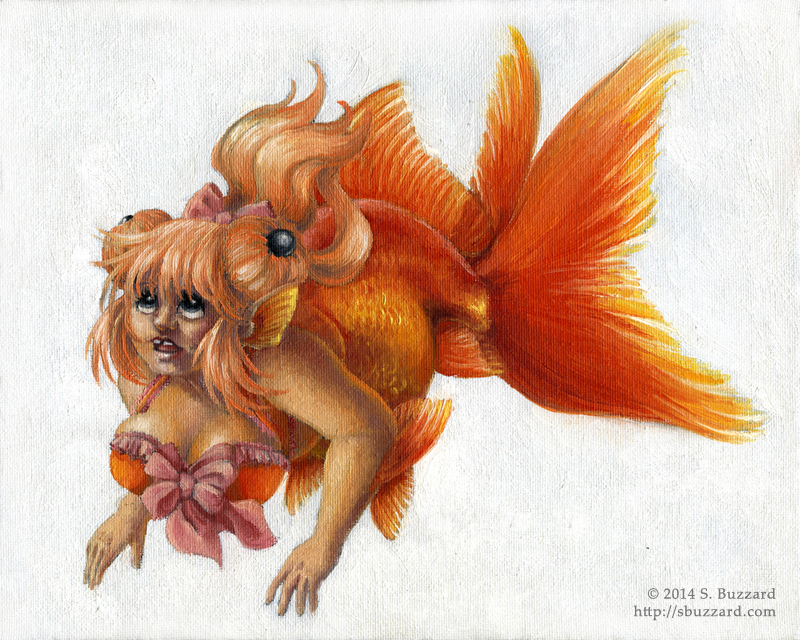 Goldfish Mermaid