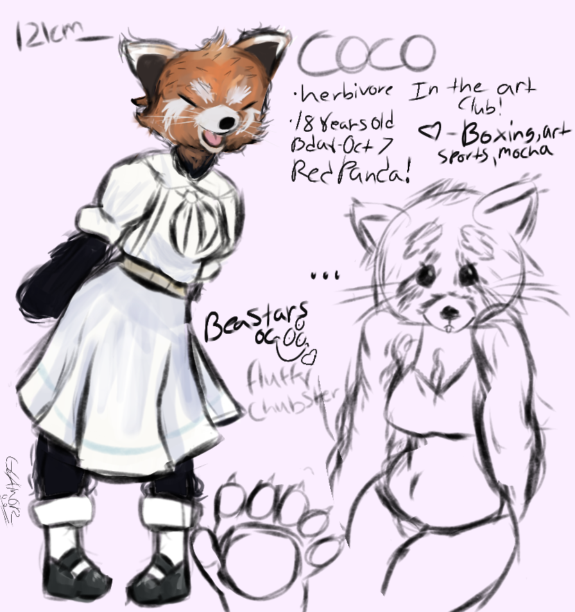 Beastars Ocs Threads Beastars oc by GLAMORR on DeviantArt