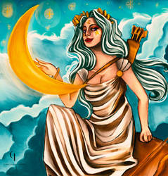 Artemis and the Moon