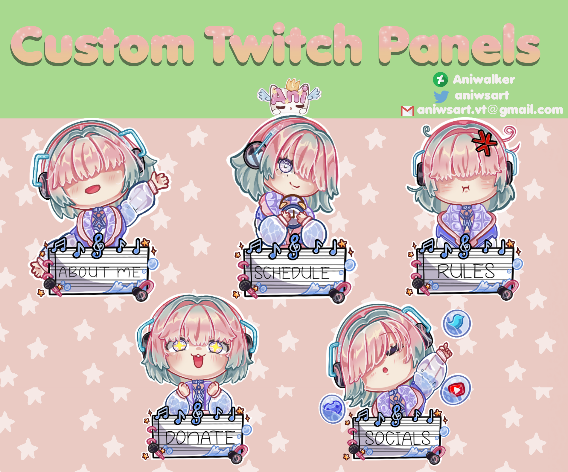 CheerfulMusical Panels commision done! by AniWalker on DeviantArt