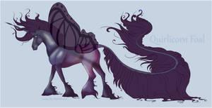 1784 Quirlicorn Foal Design