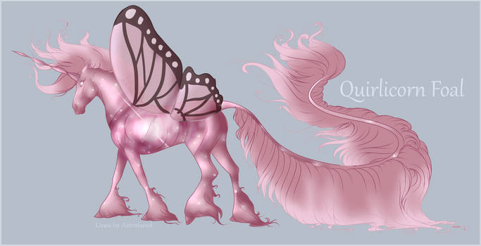 1783 Quirlicorn Foal Design