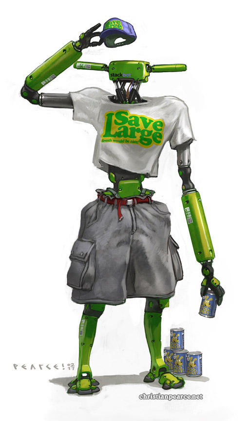 Stackbot by ChristianPearce on DeviantArt