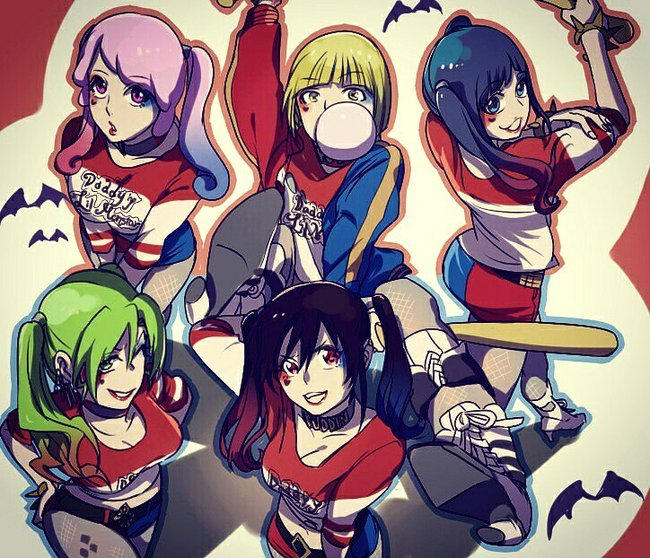 Femritters as Harley Quinn by Salikl on DeviantArt