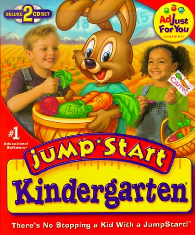 JumpStart Kindergarten 1998 CD Cover by DarthVader1754 on DeviantArt