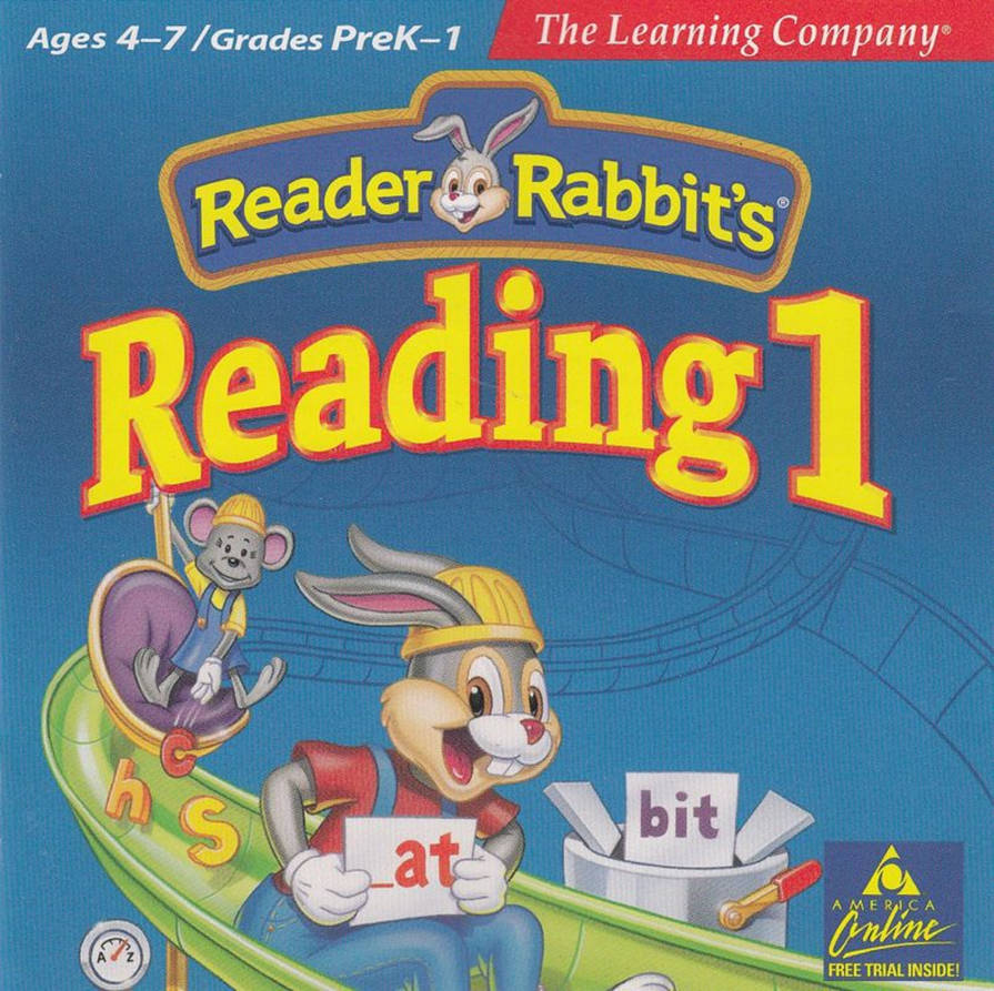 Reader Rabbit's Reading 1 PC Cover by DarthVader1754 on DeviantArt