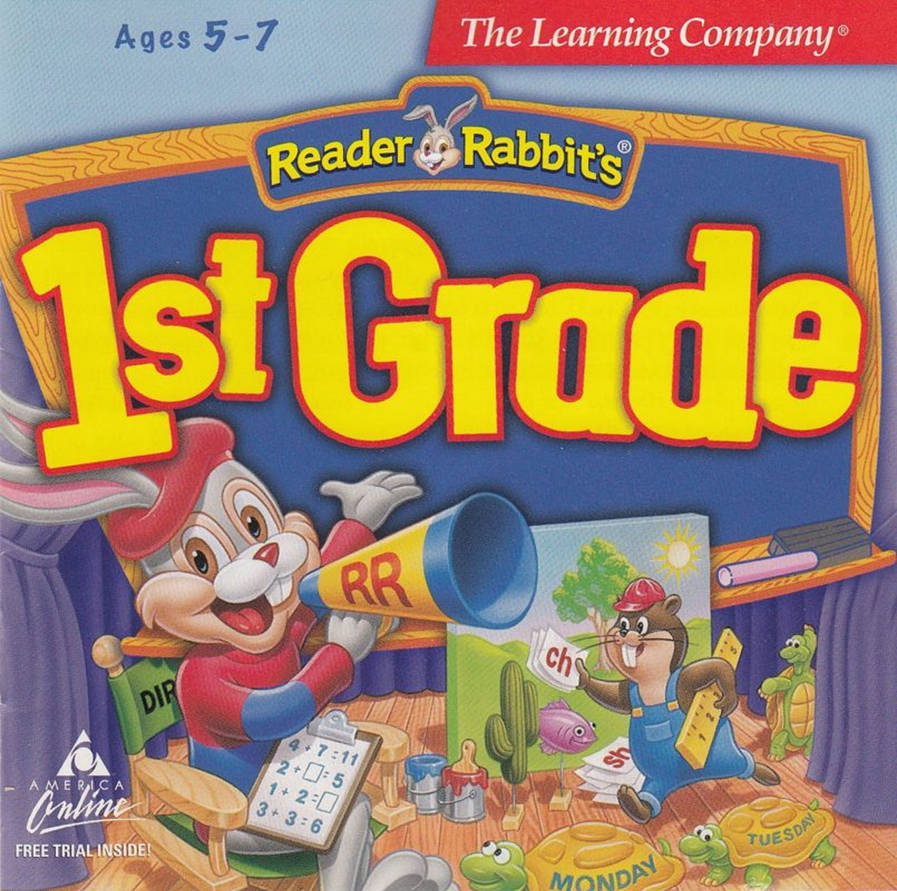 Reader Rabbit 1st Grade PC Cover by DarthVader1754 on DeviantArt