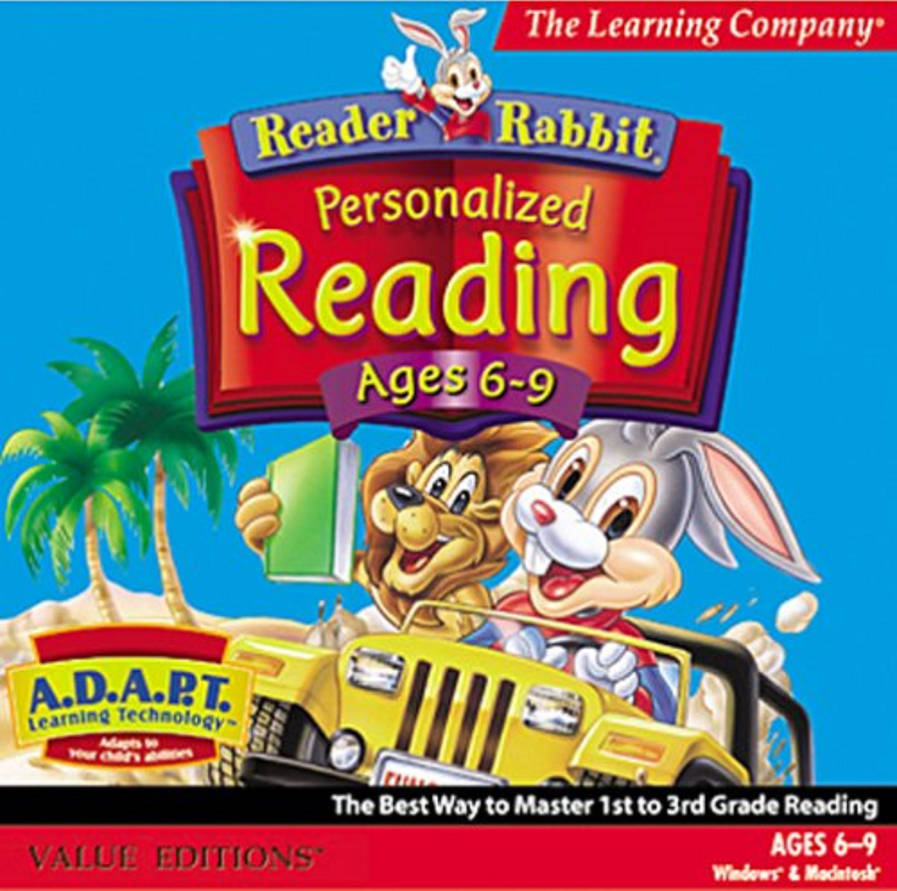 Reader Rabbit Reading Ages 6-9 PC Cover by DarthVader1754 on DeviantArt
