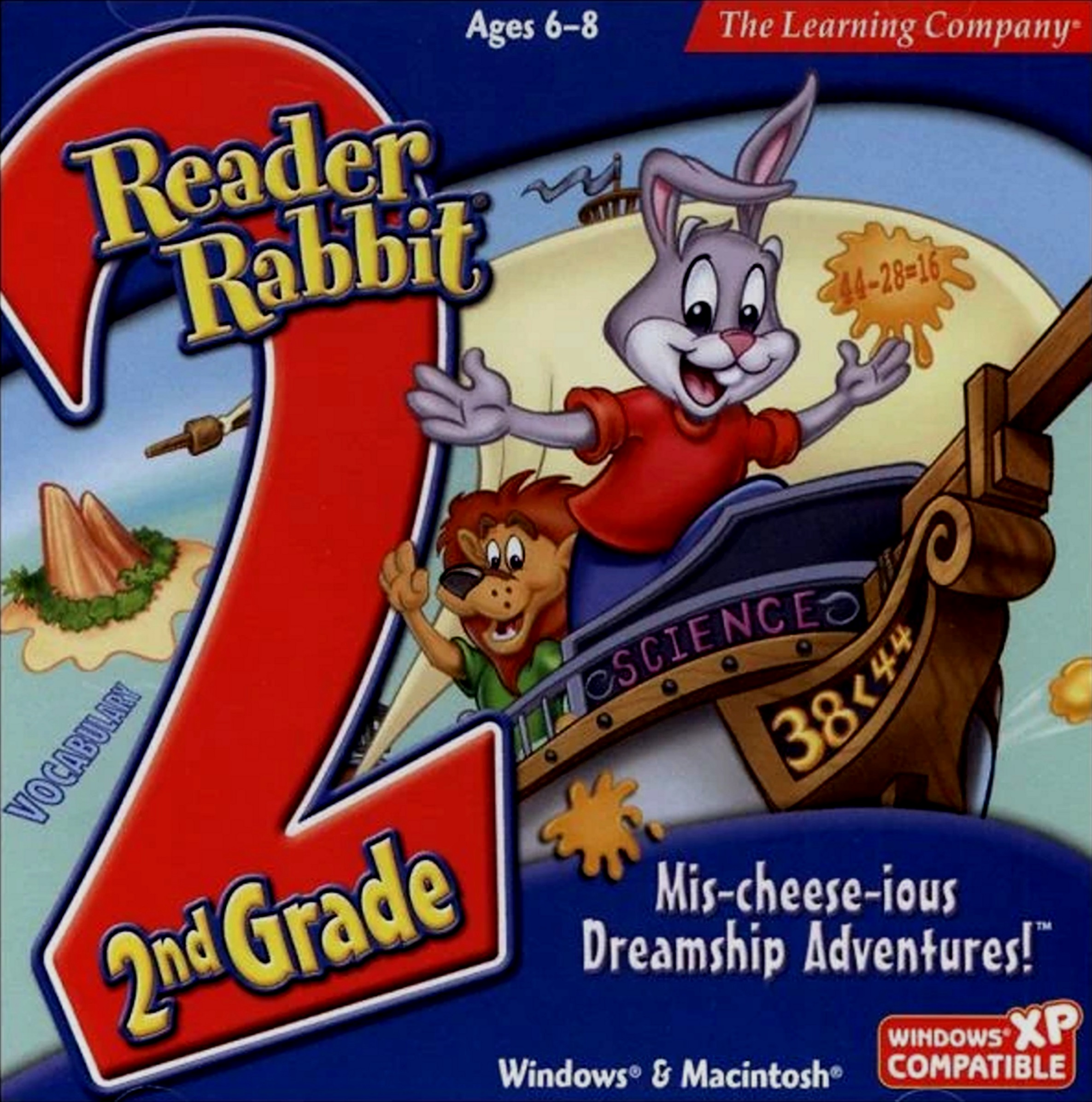 Reader Rabbit 2nd Grade 2001 PC Cover by DarthVader1754 on DeviantArt