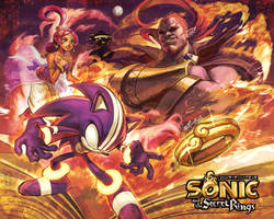 Sonic and the Secret Rings Poster